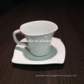 Restaurante Square Coffee Cup, Copa Espresso, porcelana Cup for Hotel &amp; Restaurant